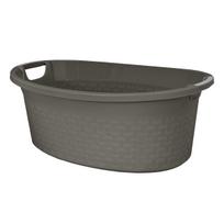 Įrankiai ir matavimo prietaisai // Įrankių, priedų naujienos // Miska owalna Cotton 60l. ciemnoszary melanż - 1460