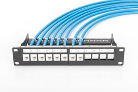 DIGITUS Cat.6A, U/UTP, B2ca, AWG 23/1, LSOH, 100m, blue installation cable