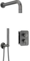 Concealed shower set with mixer BOX - with hand shower