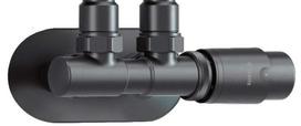 Thermostatic valve for bathroom radiator - right