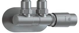 Thermostatic valve for bathroom radiator - right