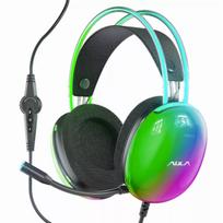 Headphones AULA S505 RGB On-Ear Gaming Headset USB 2.0