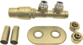 Thermostatic valve for bathroom radiator - left