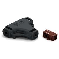 EVO T atsakos gelio izoliacijos jungtis IP68 su triju poliu gnybtu bloku 1,5-4mm2 0,6/1kV kabeliai, kuriu skersmuo 10-13mm