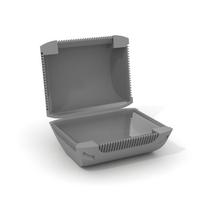 Minibox1 gelio izoliacijos dezute IPX8 vienai Wago 2-3 krypciu jungciai 4-6 mm2 36,2x32,8x22 mm