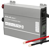Qoltec Smart Monolith charger for LiFePO4 AGM GEL SLA batteries | 80A | 12V | Fast charging