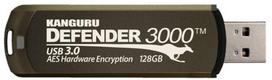iStorage Kanguru Defender 3000™ SuperSpeed USB 3.0 | Secure Flash Drive | FIPS 140-3 Level 3 pending, FIPS 140-2 Level 3 Certified | AES-XTS 256-bit Hardware Encryption | TAA Compliant|