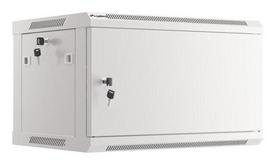 Lanberg WF01-6406-00S rack cabinet 6U Wall mounted rack Grey