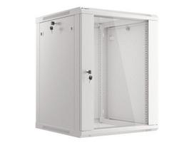 Lanberg WF01-6615-10S rack cabinet 15U Wall mounted rack Grey