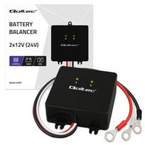 Qoltec įtampos balansavimo įrenginys 24V akumuliatoriams 2 x 12V | 5A | LiFePO4 AGM GELIS