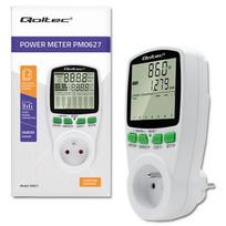 Lizdo elektros energijos skaitiklis su sąnaudų istorijos funkcija | 3680W | 16A | Didelis LCD ekrana