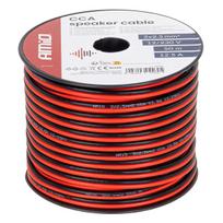 Įrankiai ir matavimo prietaisai // Įrankių, priedų naujienos // Kabel głośnikowy dwużyłowy cca 2x2.5mm2 50m 12.5a amio-04460
