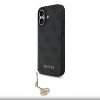Nugarėlės dėklai Guess Apple iPhone 17 Tone 4G Charm Case Grey