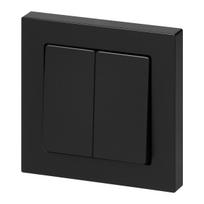 Įrankiai ir matavimo prietaisai // Įrankių, priedų naujienos // Łącznik p/t świecznikowy Malta, 10A, 250V, WP-2M, czarny mat