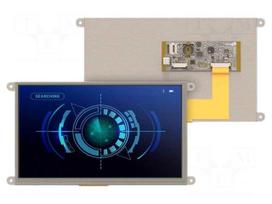 Display: TFT | 9" | 800x480 | 8MBRAM,16MbFLASH | 500cd/m2 | uC: ESP32