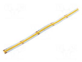 COB LED tape | white neutral | LED/m: 504 | 10mm | white PCB | IP20