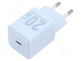 Power supply: switching | mains,plug-in | 5÷12VDC | 20W | blue | 3A