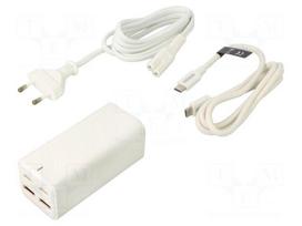 Power supply: switching | 5÷20VDC | Out: USB A x2,USB C socket x2