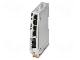 Automation module: switch Ethernet | unmanaged | 9÷32VDC | IP30