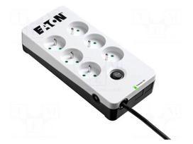 Plug socket strip: protective | Sockets: 6 | 250VAC | 10A | IP20