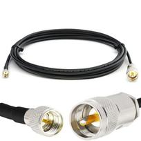 Rangeful Mini UHF Male iki PL259 UHF 30cm RG58/U koaksialinis kabelis RG58-MUHFM-PL-0.3