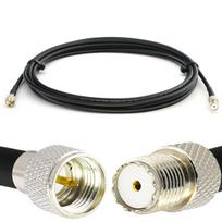 Rangeful Mini UHF Male iki Mini UHF Female 1m RG58/U koaksialinis kabelis RG58-MUHFM-MUHFF-1