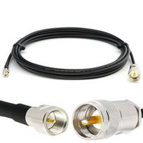 Rangeful FME Male iki PL259 UHF 50cm RG58/U koaksialinis kabelis RG58-FMEM-PL-0.5