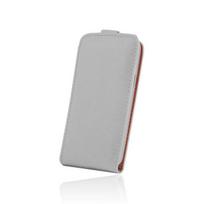 Knygos tipo dėklas dėklai Telone  Samsung I9500/I9505 Galaxy S4 Sligo Plus White
