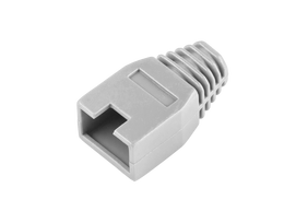 Kompiuterių komponentai ir priedai // PC/USB/LAN kabeliai // Oslona gumowa wtyku 8p8c RJ45 szara