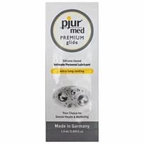 Personal lubricant pjur MED PREMIUM GLIDE 1.5 ml — water-based, long-lasting