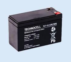 AGM akumuliatorius | 12 V 7 Ah | TC7-12 || „Technocell™
