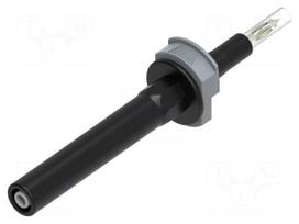 Test probe | 20A | black | banana 4mm socket