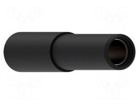 Adapter | 10A | 60V | 30VAC | black | Plating: nickel plated | 4mm