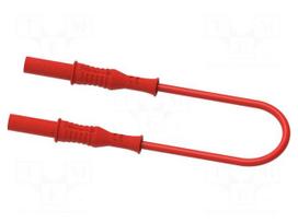 Test lead | 36A | banana plug 4mm,both sides | insulated | Len: 1m