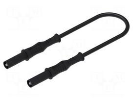 Test lead | 20A | banana plug 4mm,both sides | insulated | Len: 1m