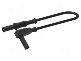 Test lead | 12A | banana plug 4mm,angular banana plug 4mm | Len: 1m