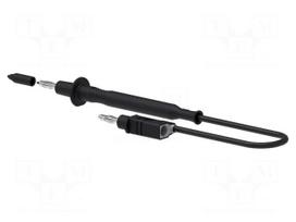 Test lead | 60VDC | 30VAC | 12A | probe tip,banana plug 4mm | Len: 1m