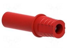 Adapter | red | 10A | 36.5mm | Type: insulated