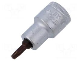 Socket: Torx®-bit | TX25 | 1/2" | Chrom-vanadium steel | ITX 19 | 55mm