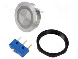 Switch: vandal resistant | Pos: 2 | SPDT | 0.1A/30VDC | ON-(ON) | MSM II