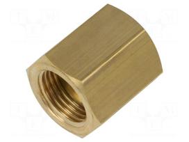 Flow regulator | 7l/min | 1÷10bar | brass | G1/2" | VB15xxSR | 10÷60°C