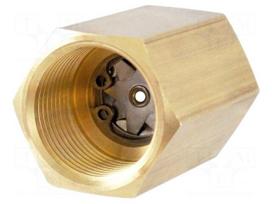 Flow regulator | 5l/min | 2÷10bar | brass | G3/4" | VB20xxER | -20÷200°C
