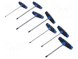 Wrench: Torx®-set | Holder: T | 120mm | 7pcs.