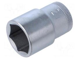 Socket: 6-angles | socket spanner | 21mm | 1/2" | tool steel