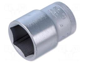 Socket: 6-angles | socket spanner | 24mm | 1/2" | tool steel