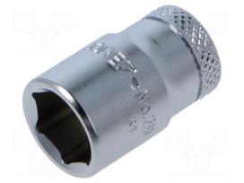 Socket: 6-angles | socket spanner | 11mm | 1/4" | tool steel
