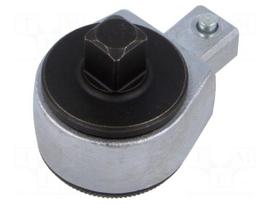 Wrench tip | torque,socket spanner | 3/8" | Teeth: 72