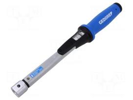 Wrench: torque | Overall len: 291.5mm | 10÷50Nm | Socket size: 9x12mm
