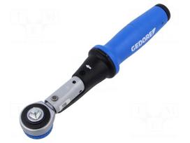 Wrench: torque | 223mm | 1÷5Nm | 1/4" | TORCOFIX | 3%