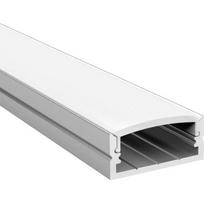 Anodized aluminum profile for 1-2 rows of LED strip HB-24X10